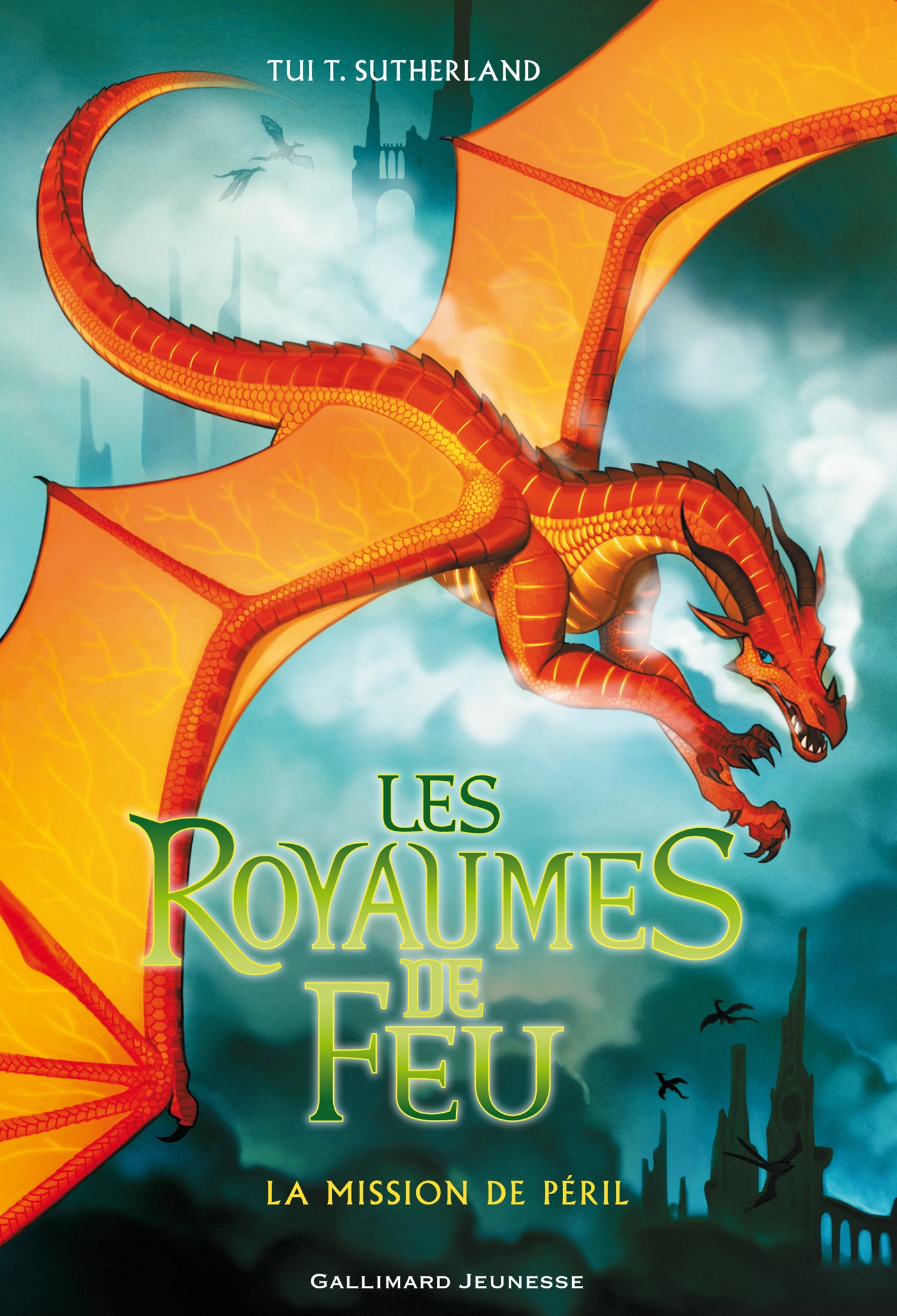Couverture du livre Les Royaumes de Feu - La Mission de Péril